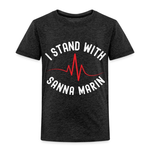 Minä tuen Sanna Marinia - Lasten premium t-paita
