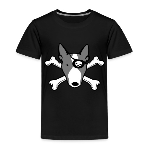 PIRATE Bullterrier v2 3c - Kinder Premium T-Shirt