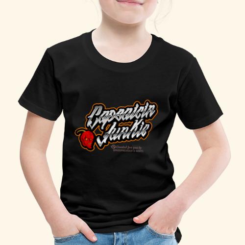 Chili Pepper Capsaicin Junkie - Kinder Premium T-Shirt