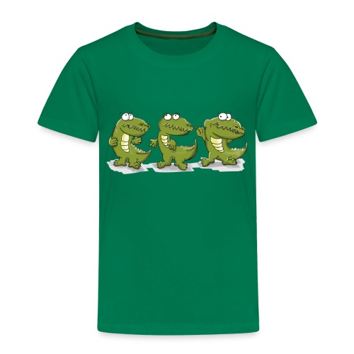 Nice krokodile - Kinder Premium T-Shirt