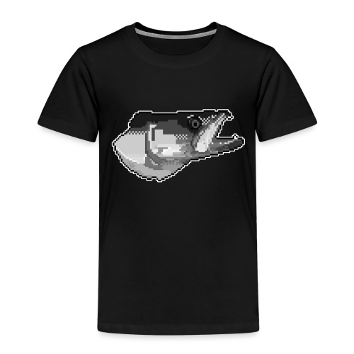 Pixel Zander Tee - Premium-T-shirt barn