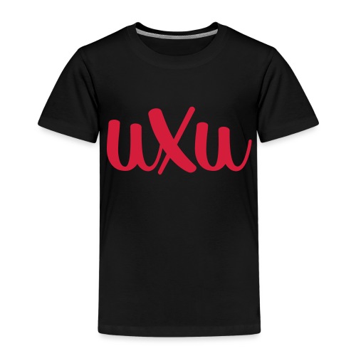 UXU logo plain - Kinderen Premium T-shirt