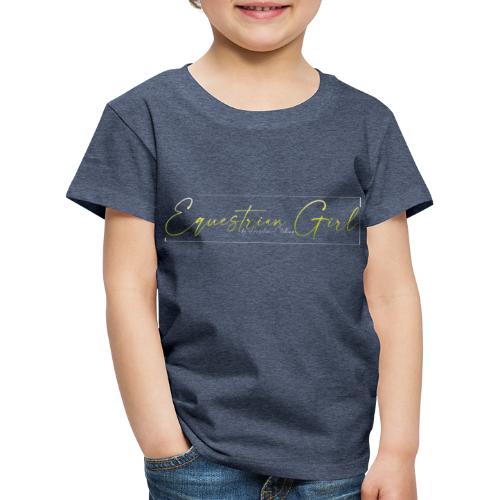 Equestrian Girl Reitsport - Kinder Premium T-Shirt