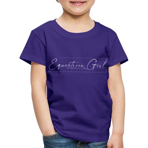 Equestrian Girl - Reitsport Pferdesport - Kinder Premium T-Shirt