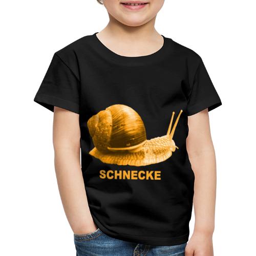 Schnecke Weichtier Weinberg - Kinder Premium T-Shirt