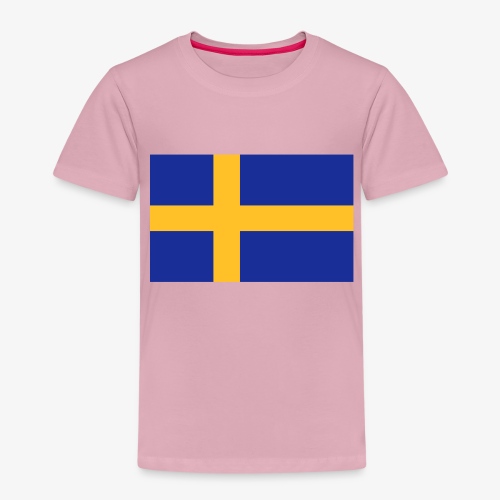 Svenska flaggan - Swedish Flag - Premium-T-shirt barn