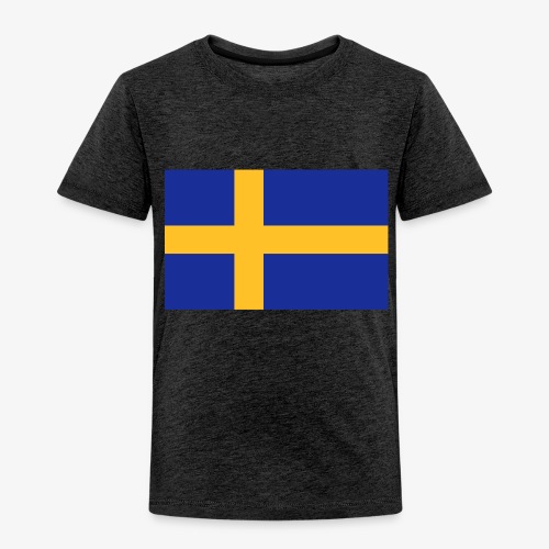 Svenska flaggan - Swedish Flag - Premium-T-shirt barn