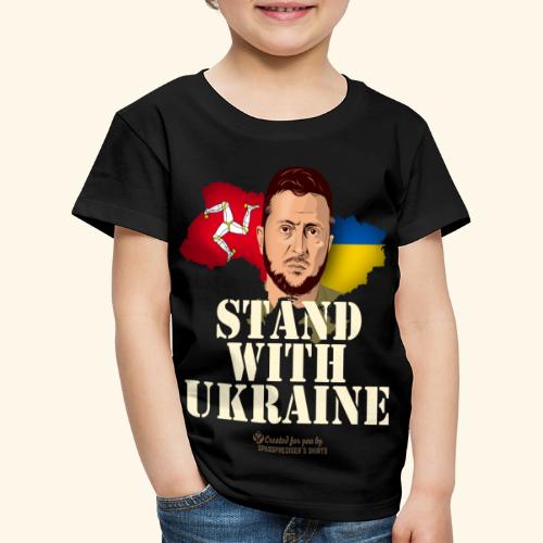 Ukraine Isle of Man - Kinder Premium T-Shirt