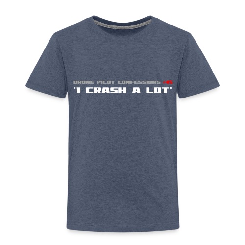I CRASH A LOT - Kids' Premium T-Shirt