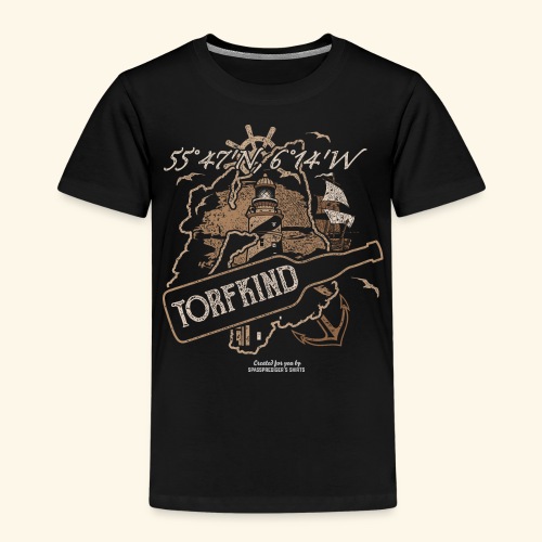 Whisky 🥃 Spruch Torfkind für Islay-Fans 😍 - Kinder Premium T-Shirt