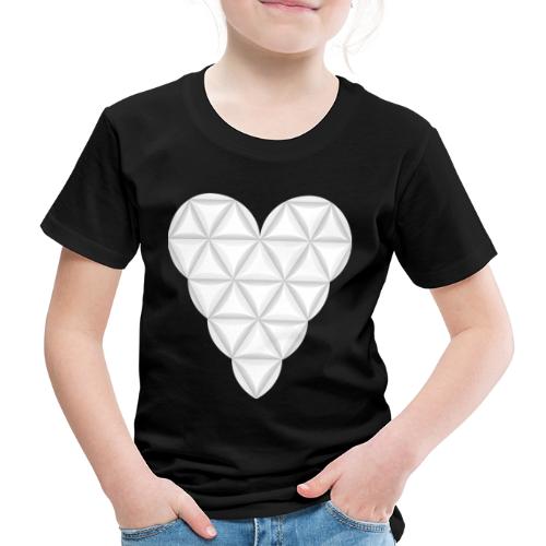 The Heart of Life x 1, New Design /Atlantis -03. - Kids' Premium T-Shirt