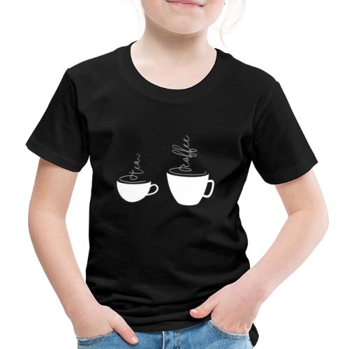 0255 kawa lub herbata | Najlepsi przyjaciele - Koszulka dziecięca Premium