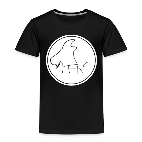 FN-Logo Weiss - Kinder Premium T-Shirt