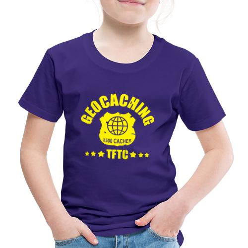 geocaching - 2500 caches - TFTC / 1 color - Kinder Premium T-Shirt