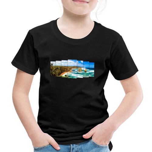 Australien: Steilküste mit Felsen und Fernblick - Kinder Premium T-Shirt