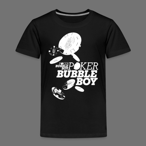 Poker - Bubble Boy (hvid) - Børne premium T-shirt