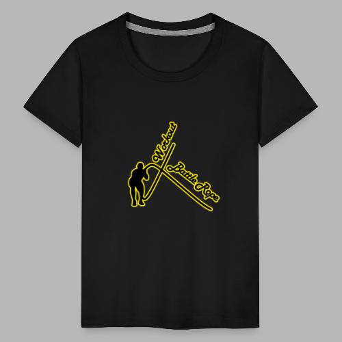 Battle Rope Workout - Kinder Premium T-Shirt