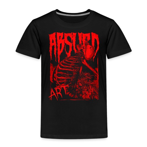 Black Out - RED - Kinder Premium T-Shirt