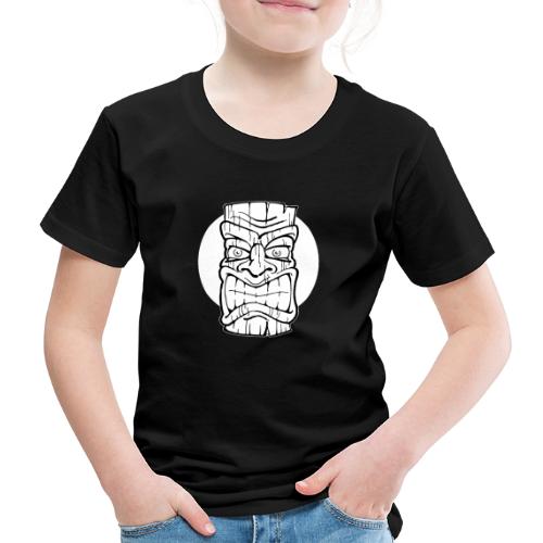 Tiki Maske Tiki Mask, Design von Mondwinkel - Kinder Premium T-Shirt