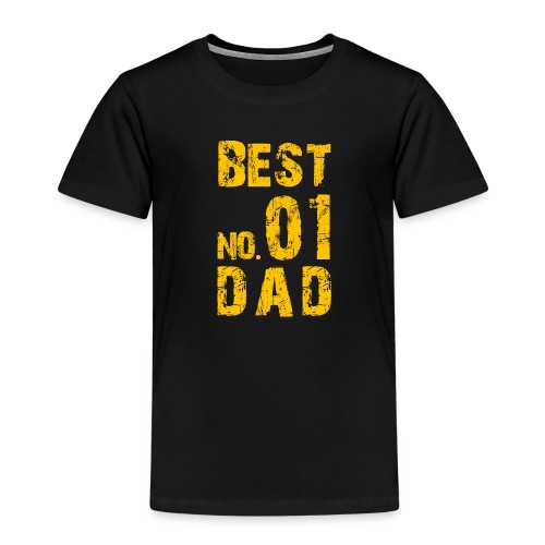 NO. 01 BEST DAD - Kinder Premium T-Shirt