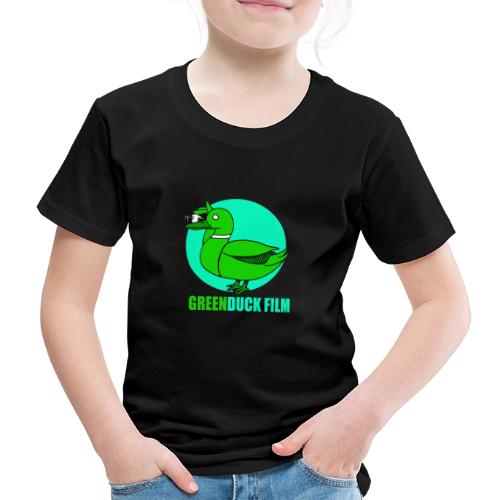 Greenduck Film Turkis blue sun Logo - Børne premium T-shirt