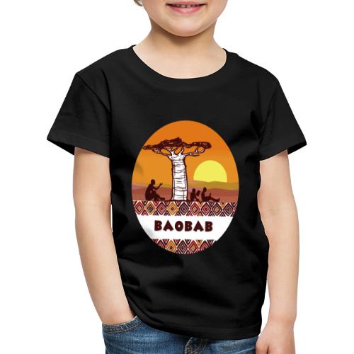 Baobab-unter-dem-Baum - Kinder Premium T-Shirt