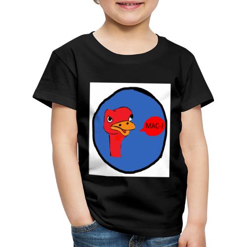 de struisvogel - Kinderen Premium T-shirt