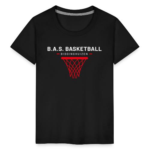 B.A.S. Basketball Biddinghuizen - Kinderen Premium T-shirt