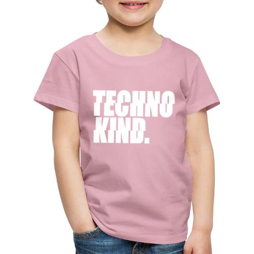 Techno Kind Rave Kultur Berlin Vinyl Progressive - Kinder Premium T-Shirt