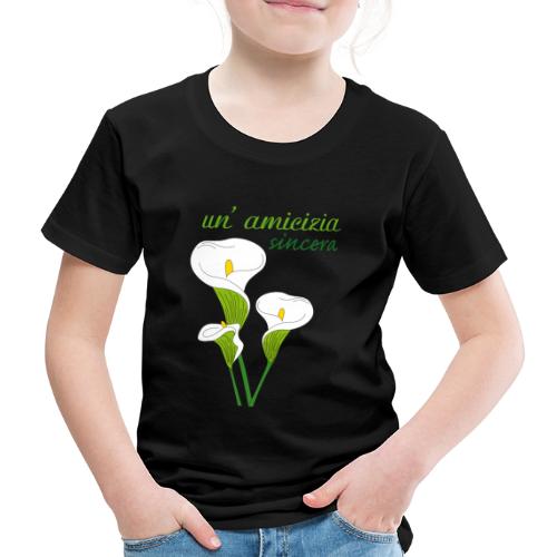 calla fiore - Maglietta Premium per bambini