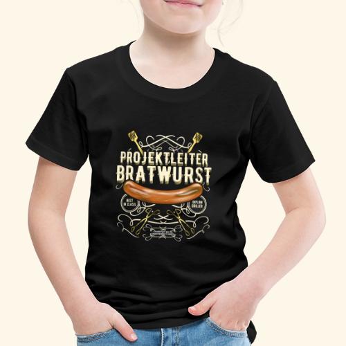 Grillen Design Projektleiter Bratwurst - Kinder Premium T-Shirt