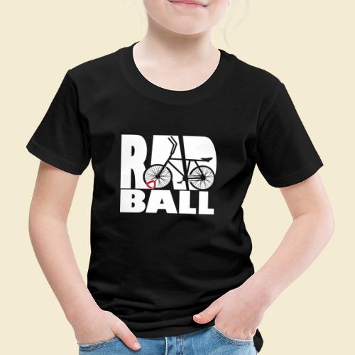 Radball | Typo - Kinder Premium T-Shirt