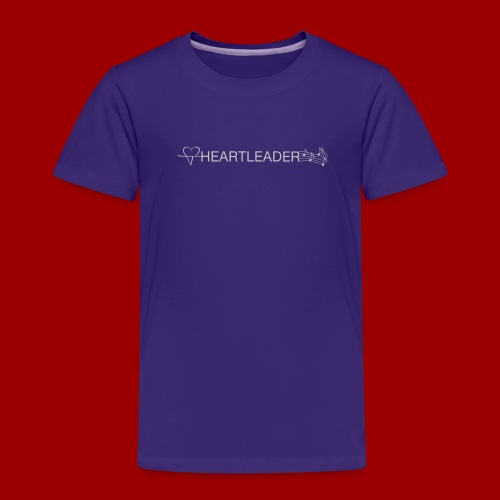 Heartleader Charity (weiss/grau) - Kinder Premium T-Shirt