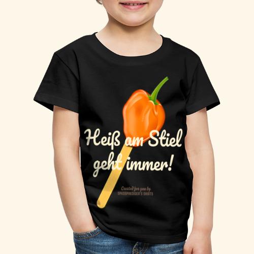 T Shirt Eis am Stiel Habanero Chili - Kinder Premium T-Shirt