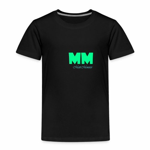 MattMonster Signature logo - Kids' Premium T-Shirt