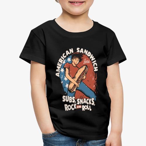 American Sandwich Rocker hell - Kinder Premium T-Shirt