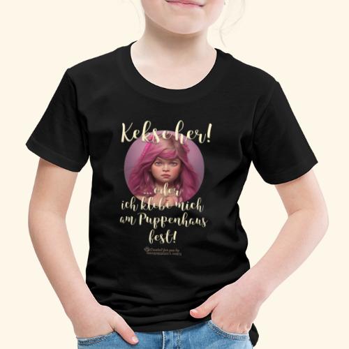 Sprüche T-Shirt Design Kekse - Kinder Premium T-Shirt