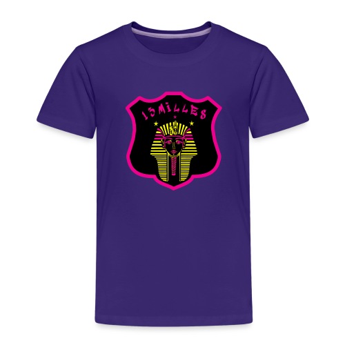 Pharaon Noir, Rose, Jaune hyper design - T-shirt Premium Enfant