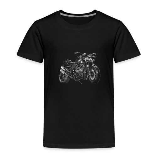 Motorcykel - Børne premium T-shirt