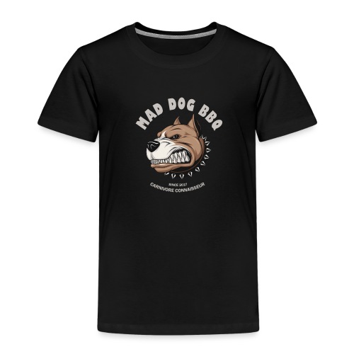 Mad Dog Barbecue (Grillshirt) - Kinder Premium T-Shirt