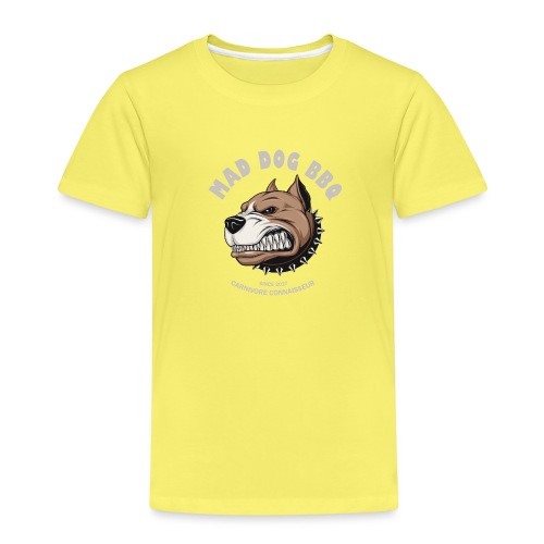 Mad Dog Barbecue (Grillshirt) - Kinder Premium T-Shirt