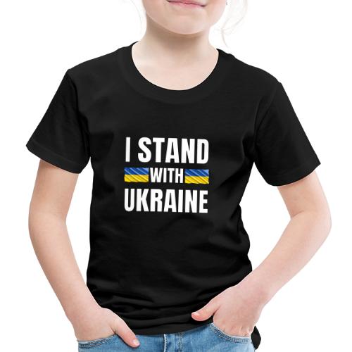 Minä tuen Ukrainaa - Lasten premium t-paita