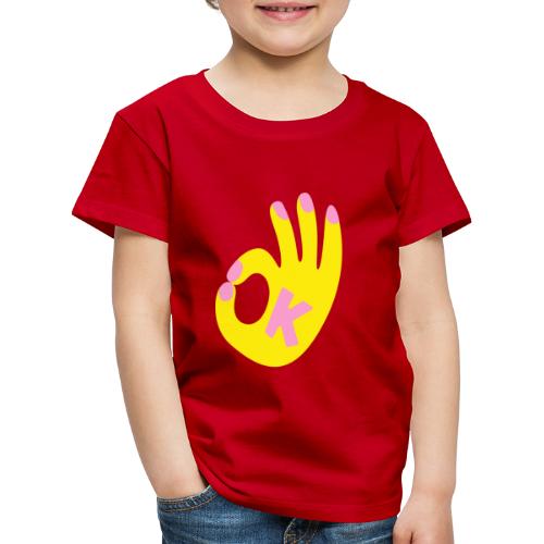 Handgeste OKAY - Kinder Premium T-Shirt