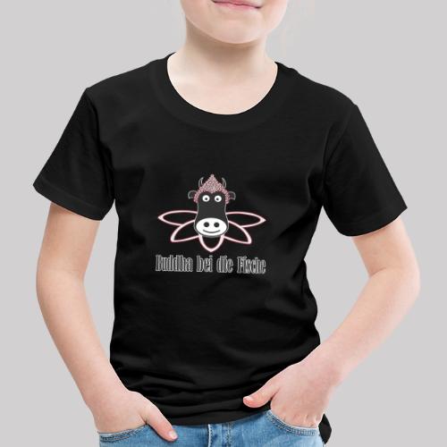 Speak kuhlisch - BUDDHA BEI DIE FISCHE - Kinder Premium T-Shirt