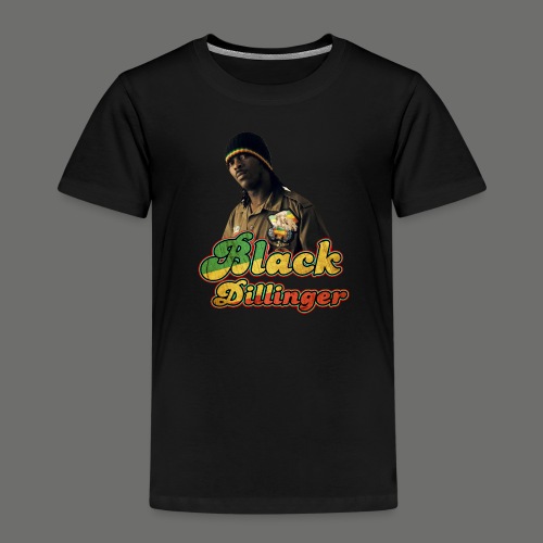 BLACK DILLINGER Reggae - Kinder Premium T-Shirt