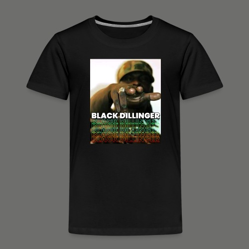 BLACK DILLINGER - Kinder Premium T-Shirt