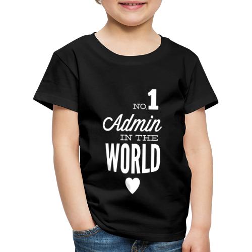 Der beste Admin der Welt - Kinder Premium T-Shirt