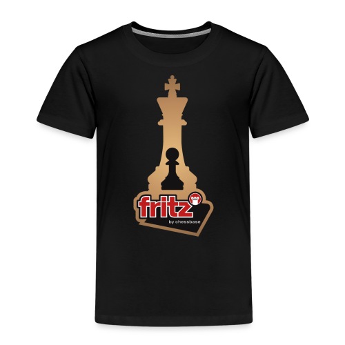 Fritz 19 Chess King and Pawn - Kids' Premium T-Shirt