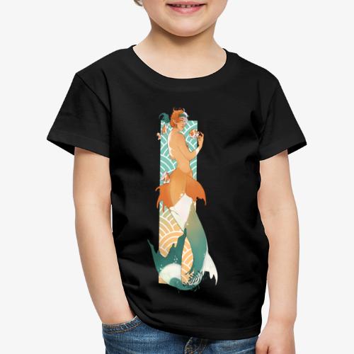 Meermin en goudvissen - RomyvdHel - Kinderen Premium T-shirt