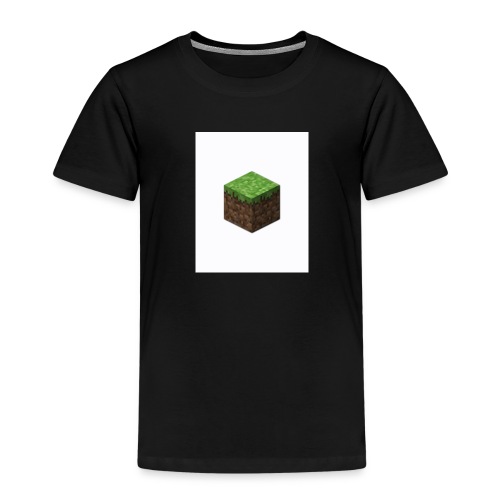 grass block minecraft - Kinderen Premium T-shirt